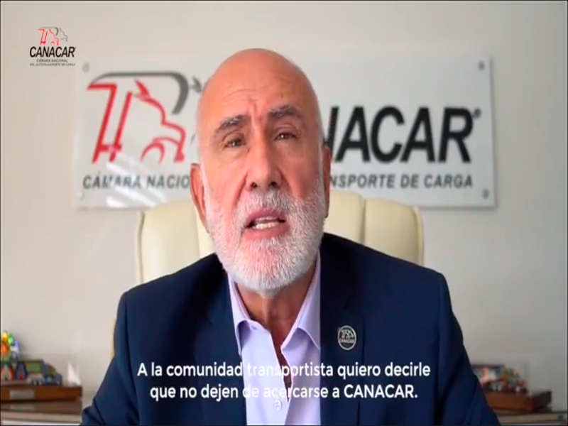 Raúl Medrano es reelecto presidente de Canacar
