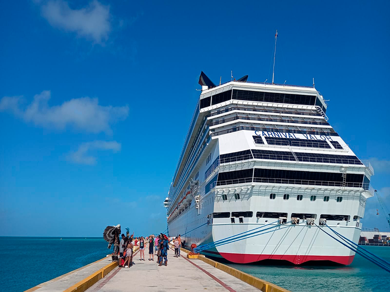 Casi medio millón de excursionistas de cruceros vuelven a México