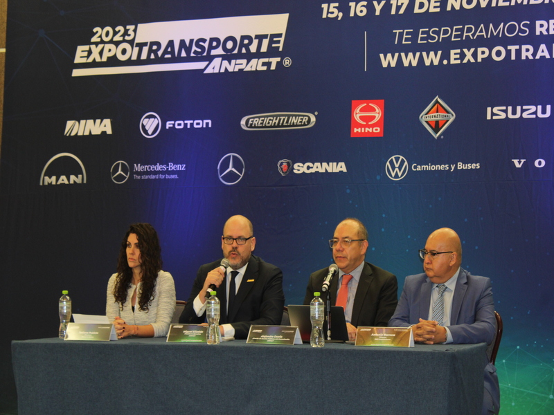 Fabricantes mundiales de camiones están listos para Expo Transporte 2023