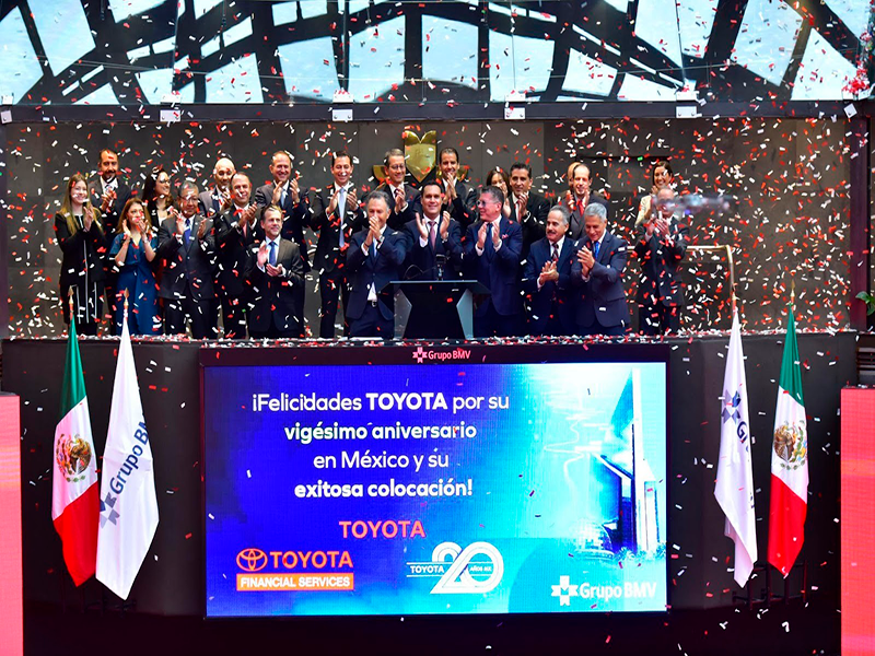 Toyota Financial Services cumple 16 años en la BMV