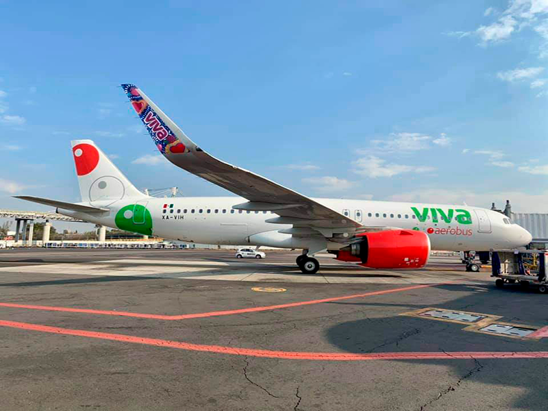 Viva Aerobus suma vuelos pero AIFA opera lento