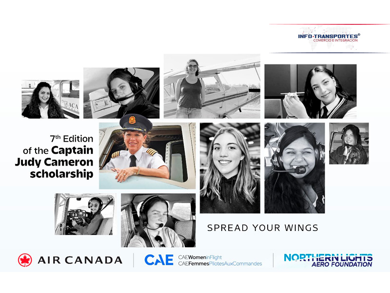 IT-ANÁLISIS: Air Canada y CAE entregan beca a 8 mujeres