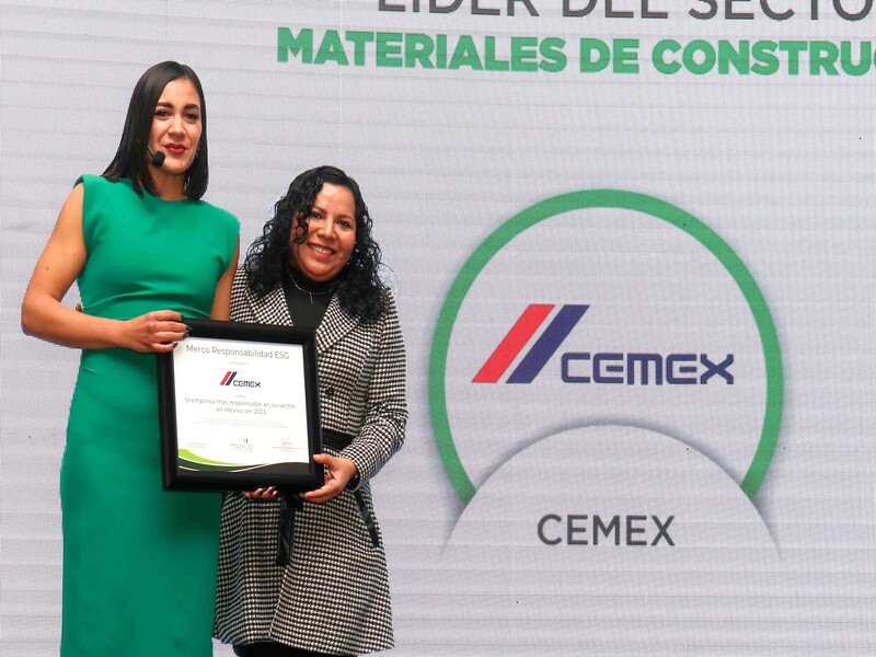Cemex lidera como empresa responsable