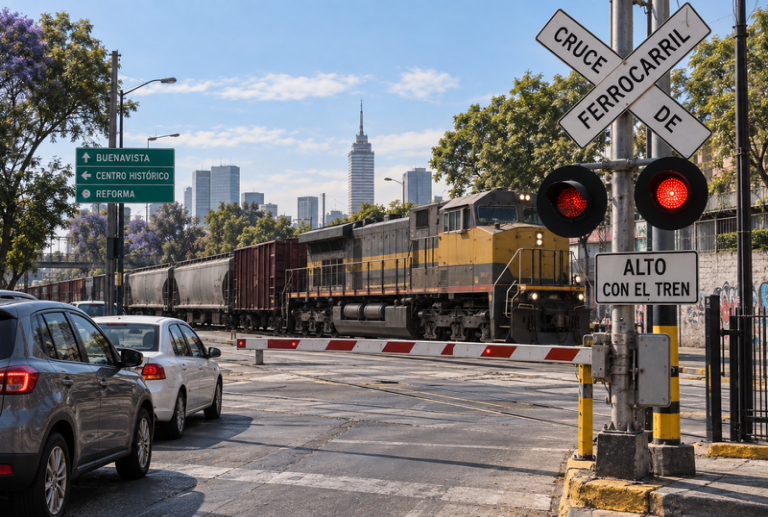 Inicia Semana de Seguridad Vial Ferroviaria en México, EE.UU. y Canadá