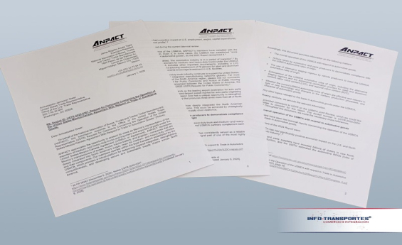 La ANPACT pide a EE.UU. mantener arancel de 0% en vehículos pesados