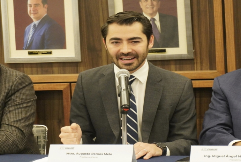 Todo listo para que Augusto Ramos asuma la Presidencia de CANACAR 2026-2027