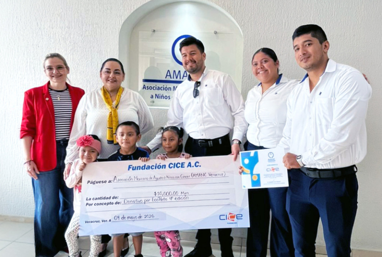 Grupo CICE recicla 5 toneladas para financiar apoyo social