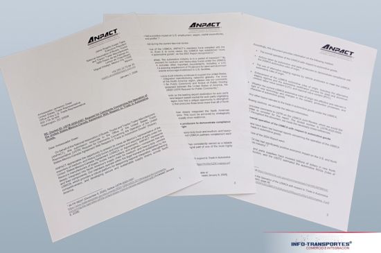 La ANPACT pide a EE.UU. mantener arancel de 0% en vehículos pesados