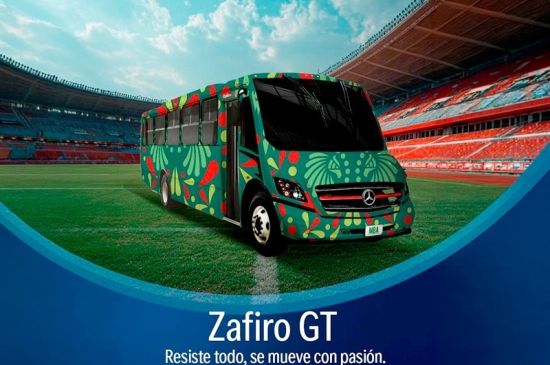 Mercedes-Benz Autobuses destaca presencia en las sedes mexicanas del Mundial 2026
