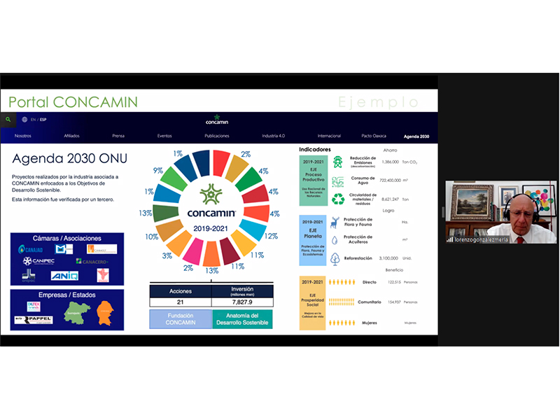 Concamin crea plataforma digital de proyectos sustentables