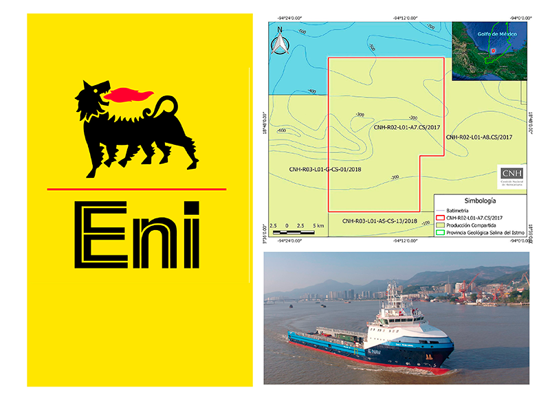 E-NAV Offshore apoya el hallazgo de nuevos yacimientos ENI
