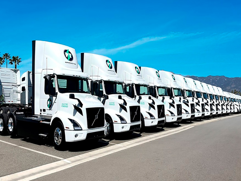 Maersk hace pedido de 110 camiones Volvo eléctricos