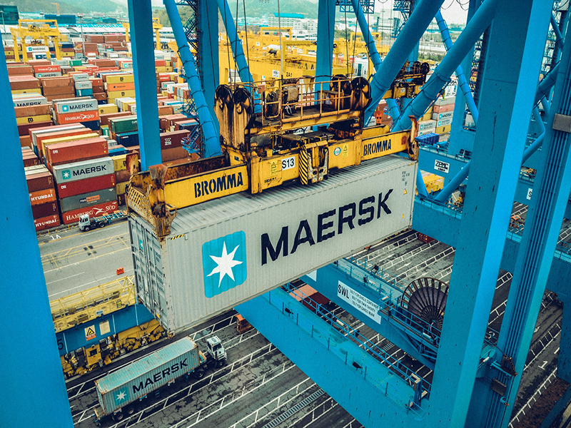 Maersk ve ganancia récord para 2022