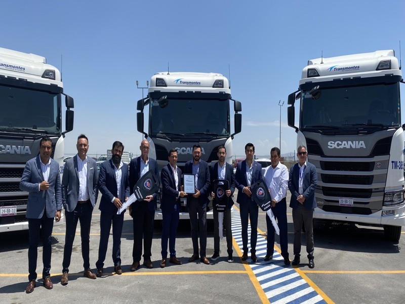 Scania México estrecha relación con empresarios transportistas