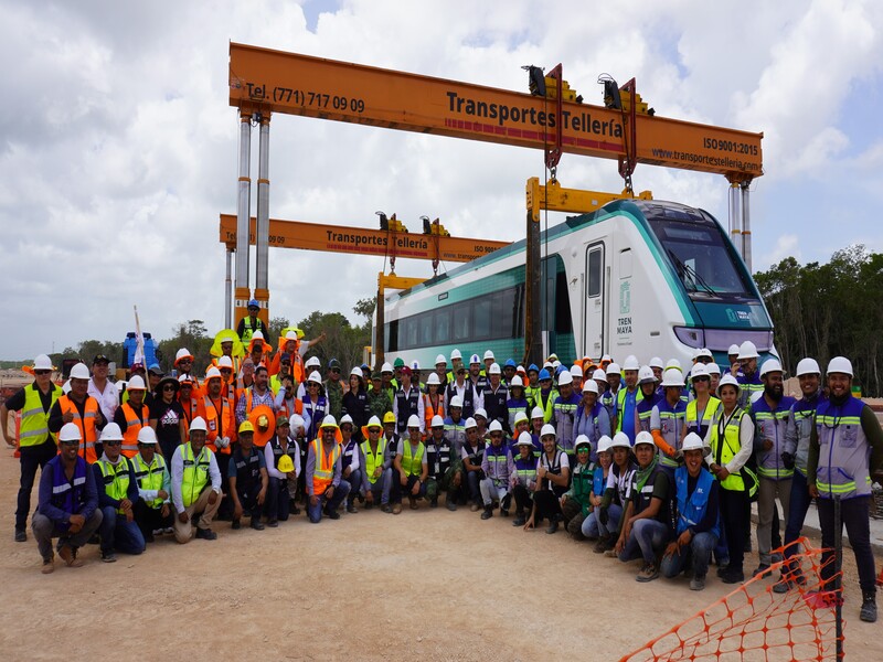 Alstom entrega el primer pedido de cuatro trenes al Tran Maya
