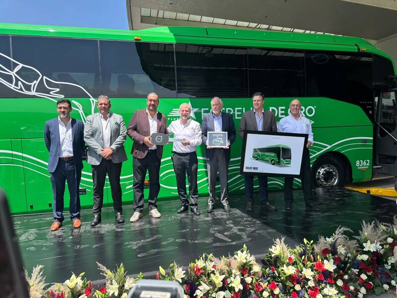 Volvo 9800 llega a Estrella de Oro y Primera Plus