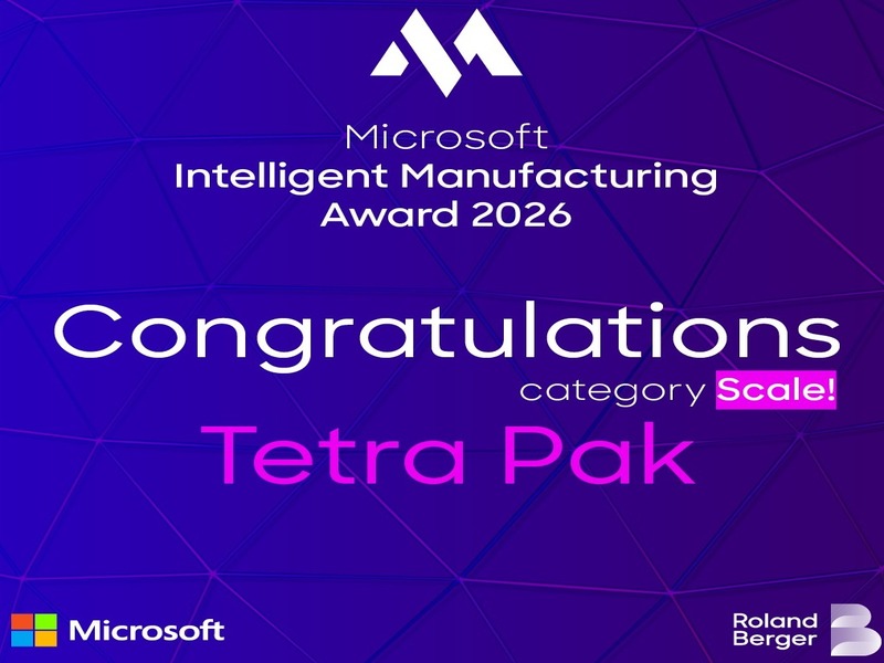 Factory OS™ de Tetra Pak® gana MIMA 2026 por impulsar la rentabilidad