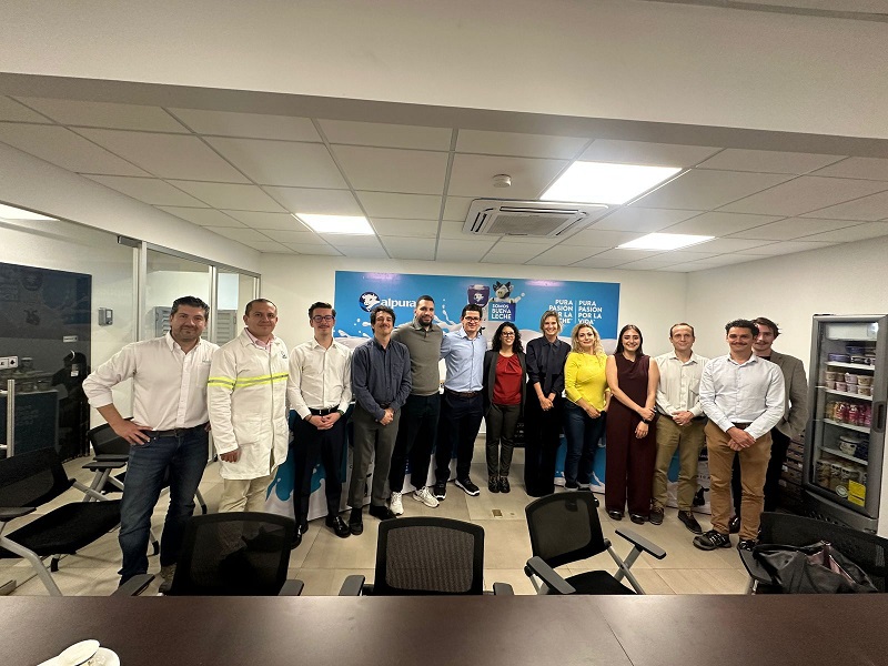 Alpura recibe delegación empresarial francesa en el marco de la visita de Estado del presidente Emmanuel Macron a México