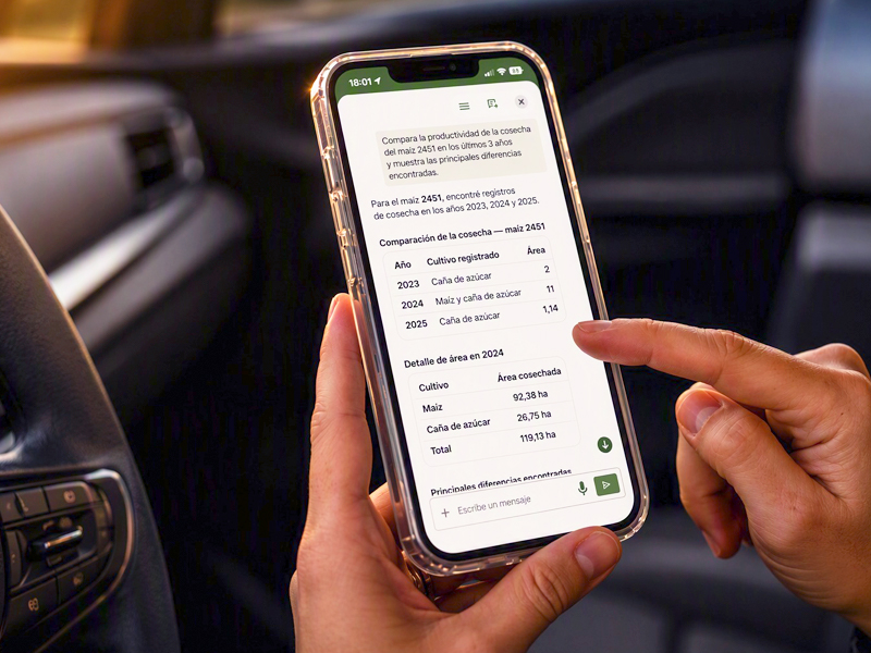 John Deere lanza IA para gestionar datos agrícolas