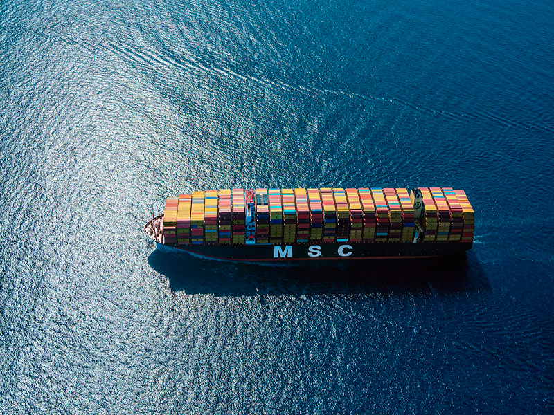 MSC toma la corona como línea de contenedores más grande del mundo