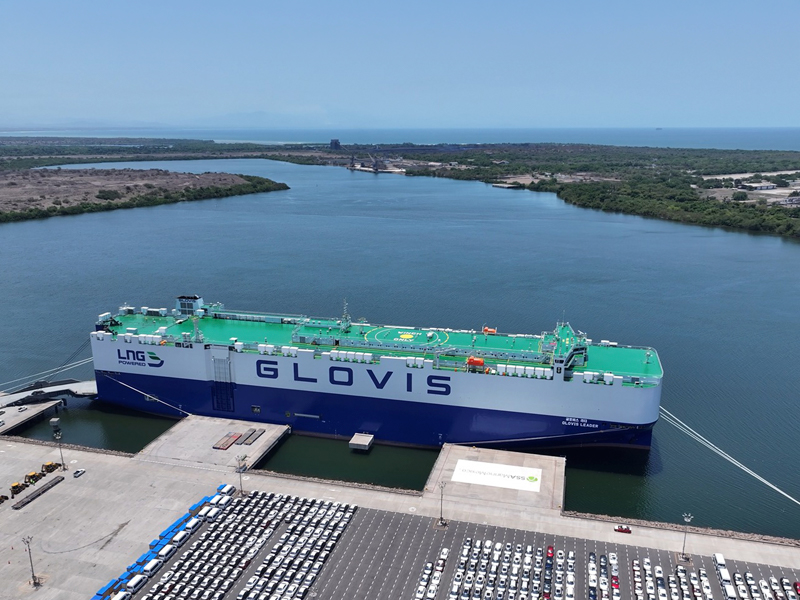 Movimiento de vehículos en puertos mexicanos crece 1.2% hasta mayo de 2026